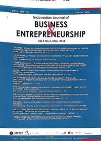 Image of Indonesian Journal of Business & Entrepreneurship