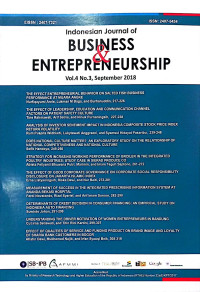 Image of Indonesian Journal Of Business & Entrepreneurship