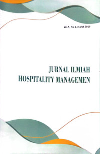 Image of Jurnal Ilmiah Hospitality Managemen