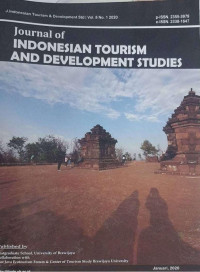 Image of Journal of Tourism And development Studies