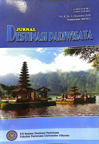 Image of Jurnal Destinasi Pariwisata
