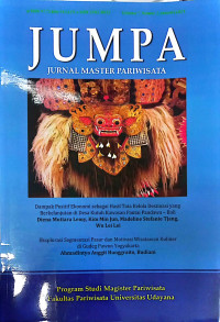 Image of Jurnal Master Pariwisata