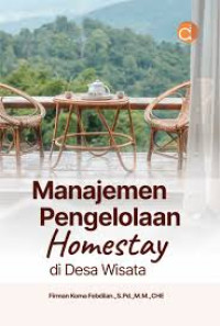 Image of Manajemen Pengelolaan Homestay di Desa Wisata