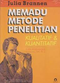 Image of Memadu metode penelitian kualitatif & kuantitatif