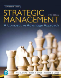 Image of STRATEGIC MANAGEMENT : Concepts and Cases