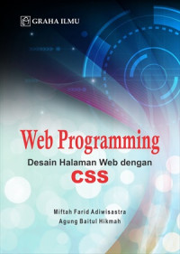 Image of Web Programming: desain halaman web dengan css