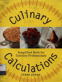 Image of Culinary calculations : simplified math for culinary professionals