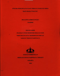 Image of ANALISA PEMANFAATAN SAGU SEBAGAI MAKANAN KHAS MASYARAKAT MALUKU