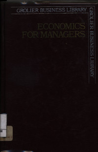 Image of Economics for Managers