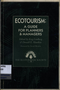 Image of Ecotourism : a guide for planners & managers