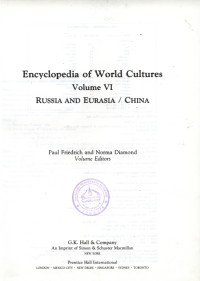 Image of Encyclopedia of world cultures:volume VI russia and eurasia / china