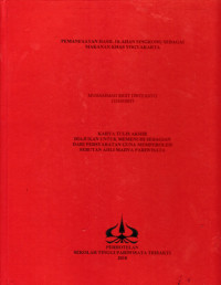 Image of Pemanfaatan Hasil Olahan Singkong Sebagai makanan Khas Yogyakarta