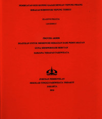 Image of PEMBUATAN KUE KUPING GAJAH DENGAN TEPUNG PISANG SEBAGAI SUBSTITUSI TEPUNG TERIGU