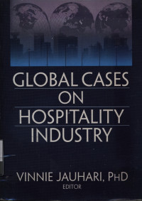 Image of Global cases on hospitality industry : by Vinnie Jauhari, editor