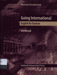 Image of Going international - english for tourism : workbook