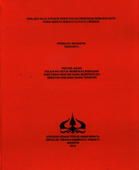 Image of ANALISIS NILAI ATRAKSI KERATON KACIREBONAN SEBAGAI DAYA TARIK WISATA BUDAYA DI KOTA CIREBON