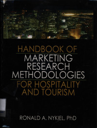 Image of Handbook of Marketing Research Methodologies for Hospitality and Tourism