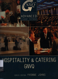 Image of Hospitality and catering GNVQ : advanced textbook
