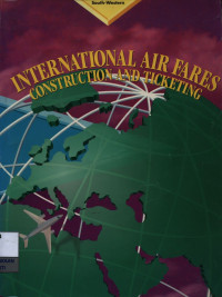 Image of International air fares : construction and ticketing