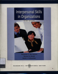 Image of Interpersonal skills in organizations