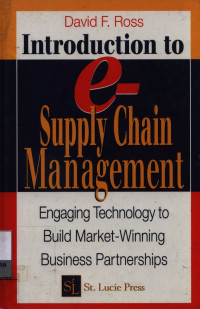Image of Introduction to e-supply chain management : engaging technology to build market-winning business partnerships