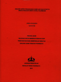 Image of ANALISIS ASPEK PENANGANAN KOMPLAIN OLEH STAFF DI BRAVA PARLOUR ARISTA HOTEL PALEMBANG