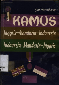 Image of Kamus Inggris - Mandarin - Indonesia