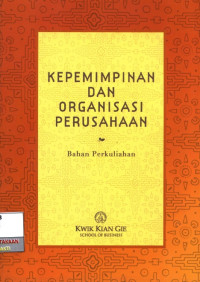 Image of Kepemimpinan dan Organisasi Perusahaan