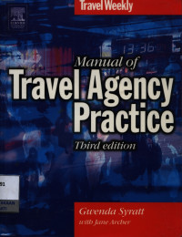 Image of Manual of travel agency practice