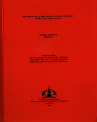 Image of PENGARUH LOKASI TERHADAP KEPUTUSAN PEMBELIANDI RESTORAN FRESCORISTO