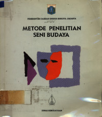 Image of Metode Penelitian Seni Budaya