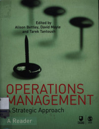 Image of Operations management : a strategic approach