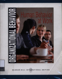 Image of Organizational behavior : human behavior at work