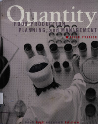 Image of Quantity food production, planning, and management