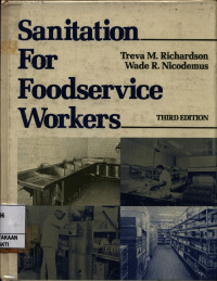 Image of Sanitation fo Foodservvoce Worker