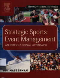 Image of Strategic sports event management : an internatioanl approach