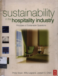 Image of Sustainability in the hospitality industry : principles of sustainable operations