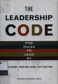 Image of The New leadership code : five rules to lead by