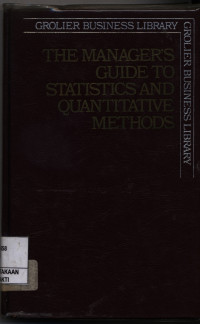 Image of The Manager's Guide to Statistics and Quantitative Methods