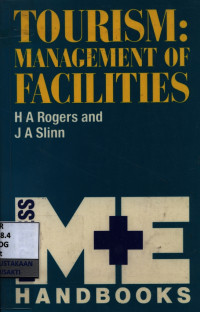 Image of Tourism: : management of facilities