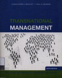 Image of Transnational management : text, cases, and readings in cross-border management